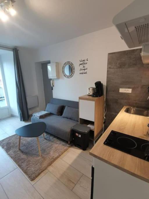 Charmant Appartement Au Calme Saint-Georges-de-Luzençon Dış mekan fotoğraf