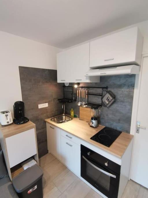 Charmant Appartement Au Calme Saint-Georges-de-Luzençon Dış mekan fotoğraf
